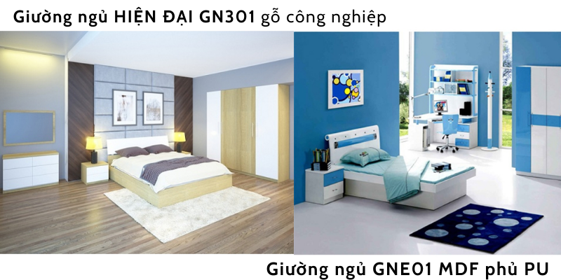 Mẫu giường ngủ gỗ cao cấp 