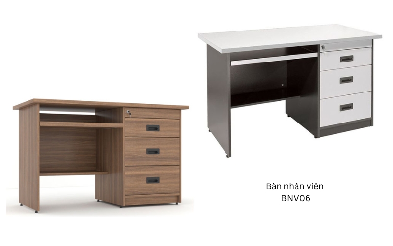 Bàn làm việc gỗ sơn phủ melamine