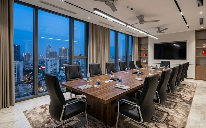 Ghế giám đốc chân tĩnh tiếp khách LS-1525C