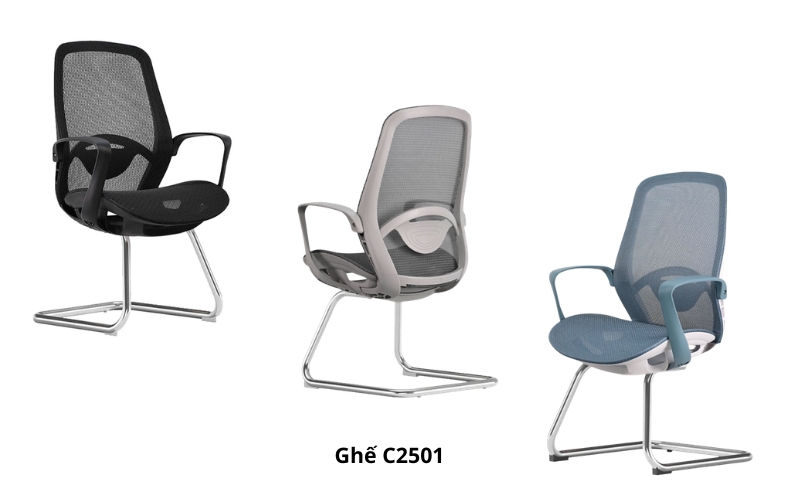 Ghế chân quỳ C2501 tạo sự chuyên nghiệp cho phòng họp