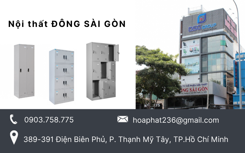 Địa điểm cung cấp tủ locker uy tín